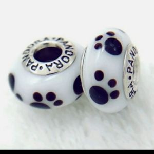 1 Pandora paw charm for pandora Bracelet If Buy 6 or more charms get a discount